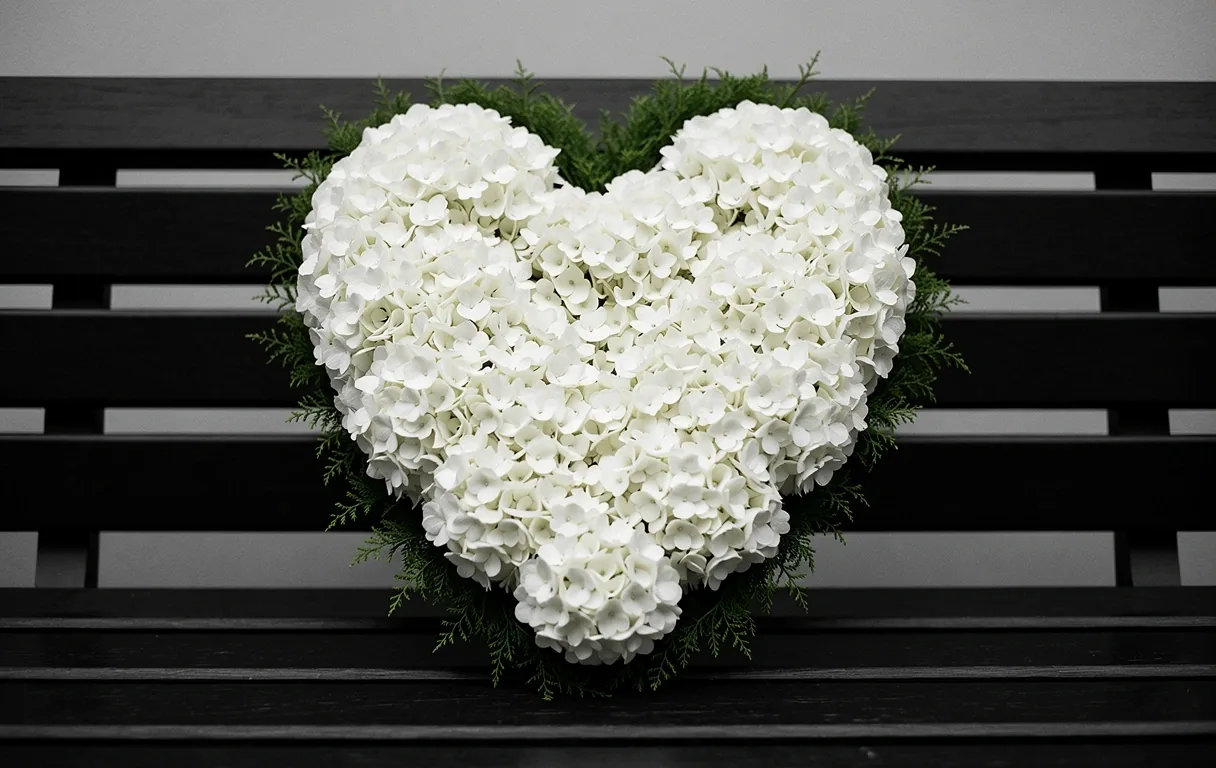 Værdigt begravelsesbinderi fra Plenty Flowers