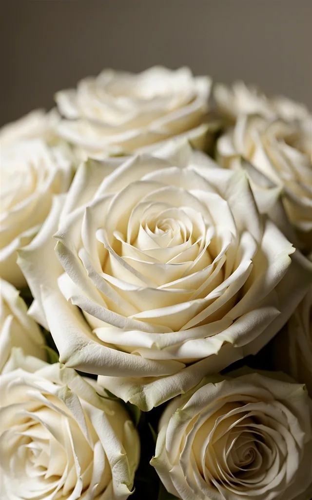 Nærbillede af hvid rose
