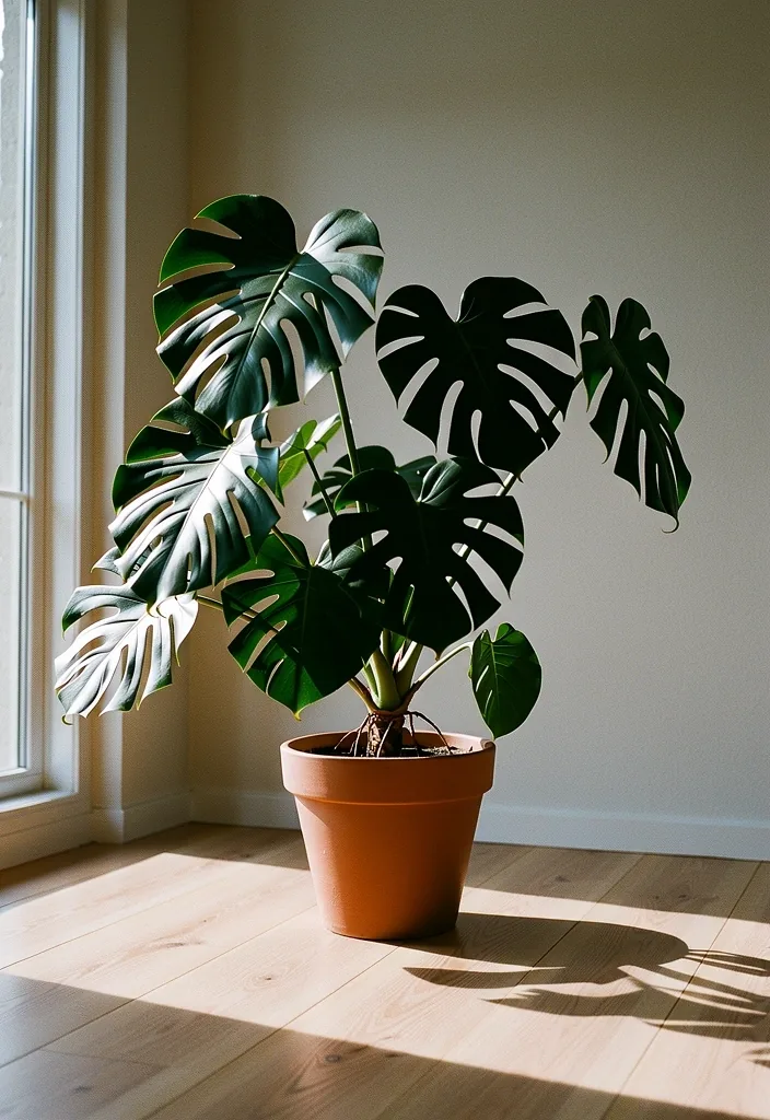 Stueplante i moderne hjem